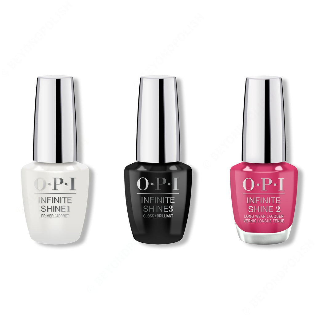 OPI - Infinite Shine Combo - Base, Top & Aurora Berry-alis - Professional Care