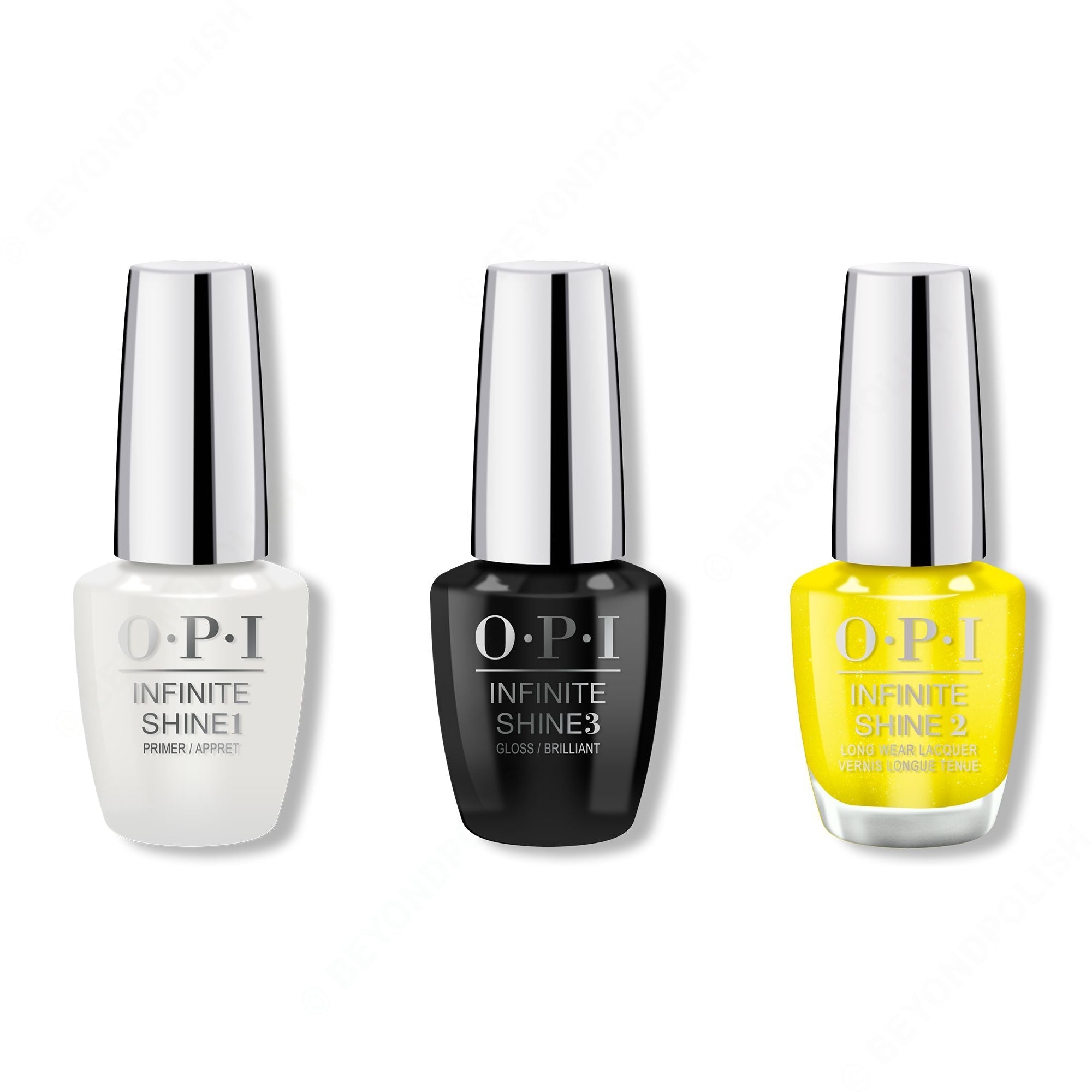 OPI - Infinite Shine Combo - Base, Top & Bee Unapologetic - Professional Care