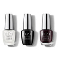 OPI - Infinite Shine Combo - Base, Top & Black To Reality 0.5 oz - Professional Care