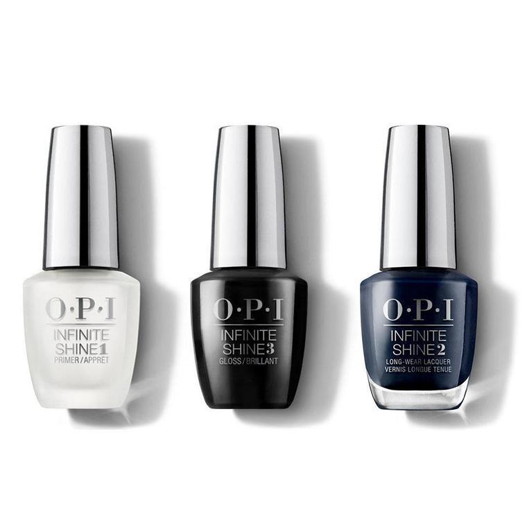 OPI - Infinite Shine Combo - Base, Top & Boyfriend Jeans - Professional Care