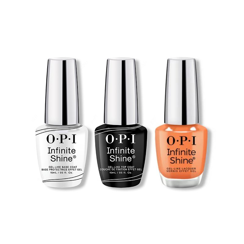 OPI - Infinite Shine Combo - Base, Top & Bright On Top Of It - Professional Care