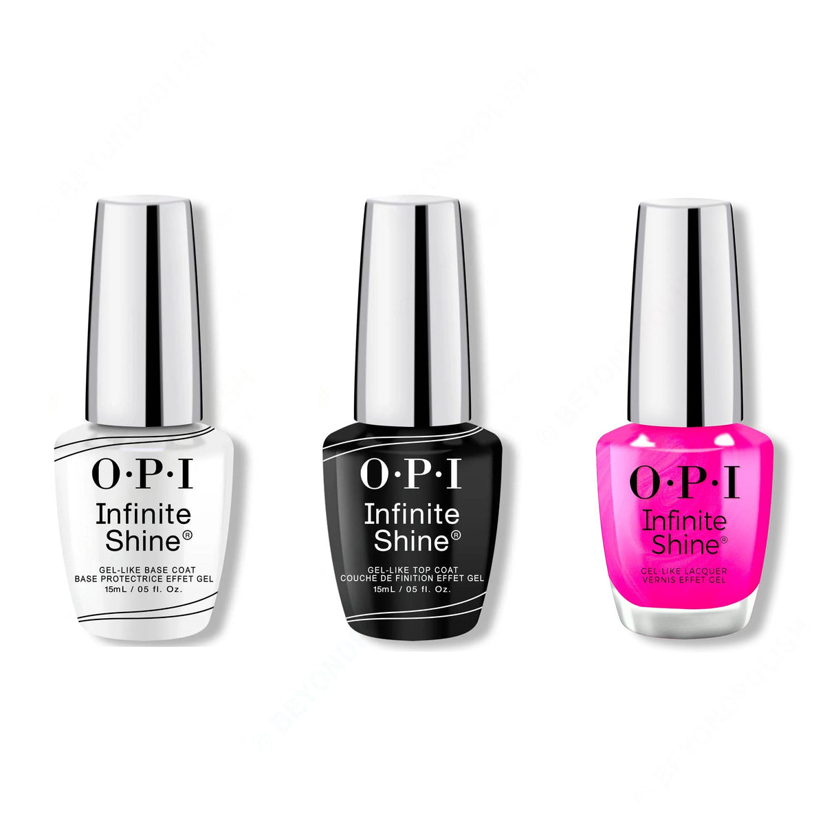 OPI - Infinite Shine Combo - Base, Top & Brighter Daze Ahead - Professional Care
