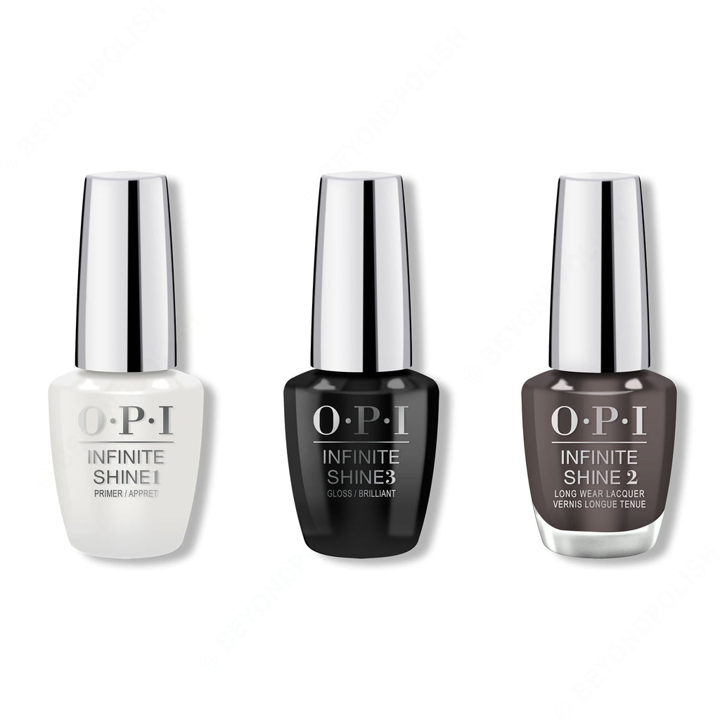 OPI - Infinite Shine Combo - Base, Top & Brown To Earth - Professional Care