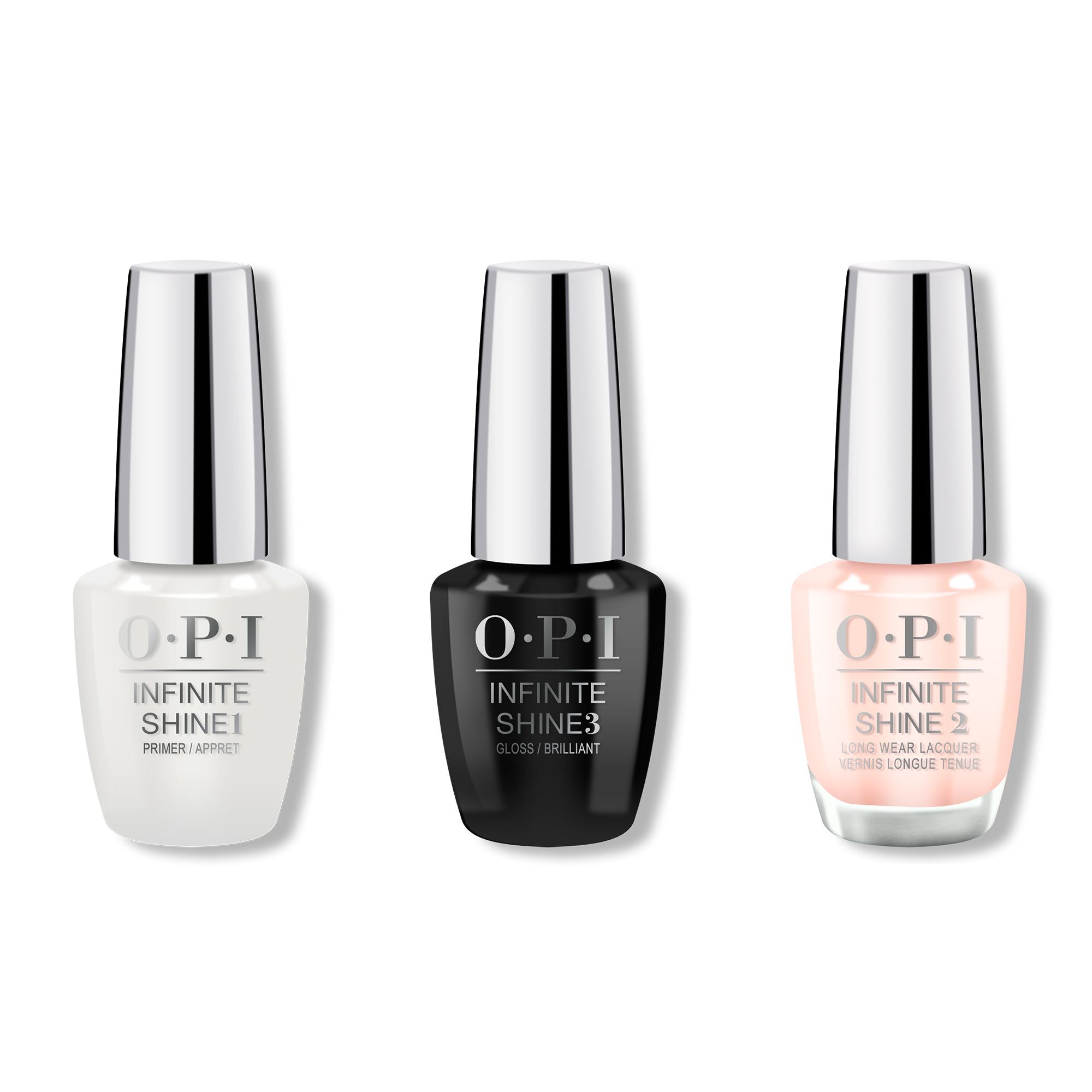 OPI - Infinite Shine Combo - Base, Top & Bubble Bath - Professional Care