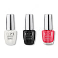 OPI - Infinite Shine Combo - Base, Top & Cajun Shrimp - Professional Care