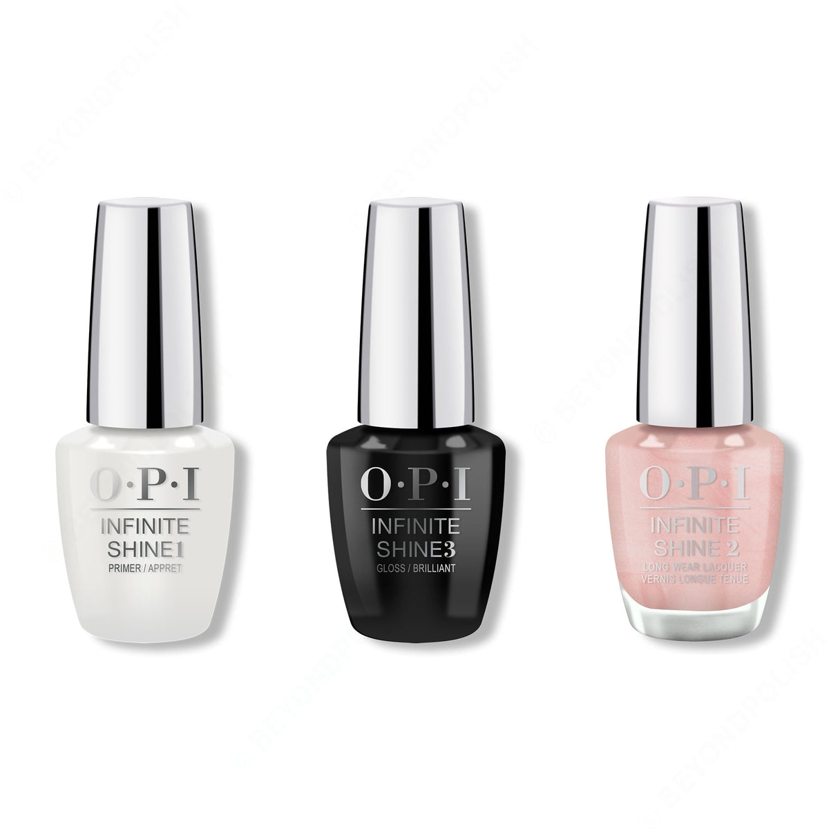 OPI - Infinite Shine Combo - Base, Top & Chiffon-d of You - Professional Care