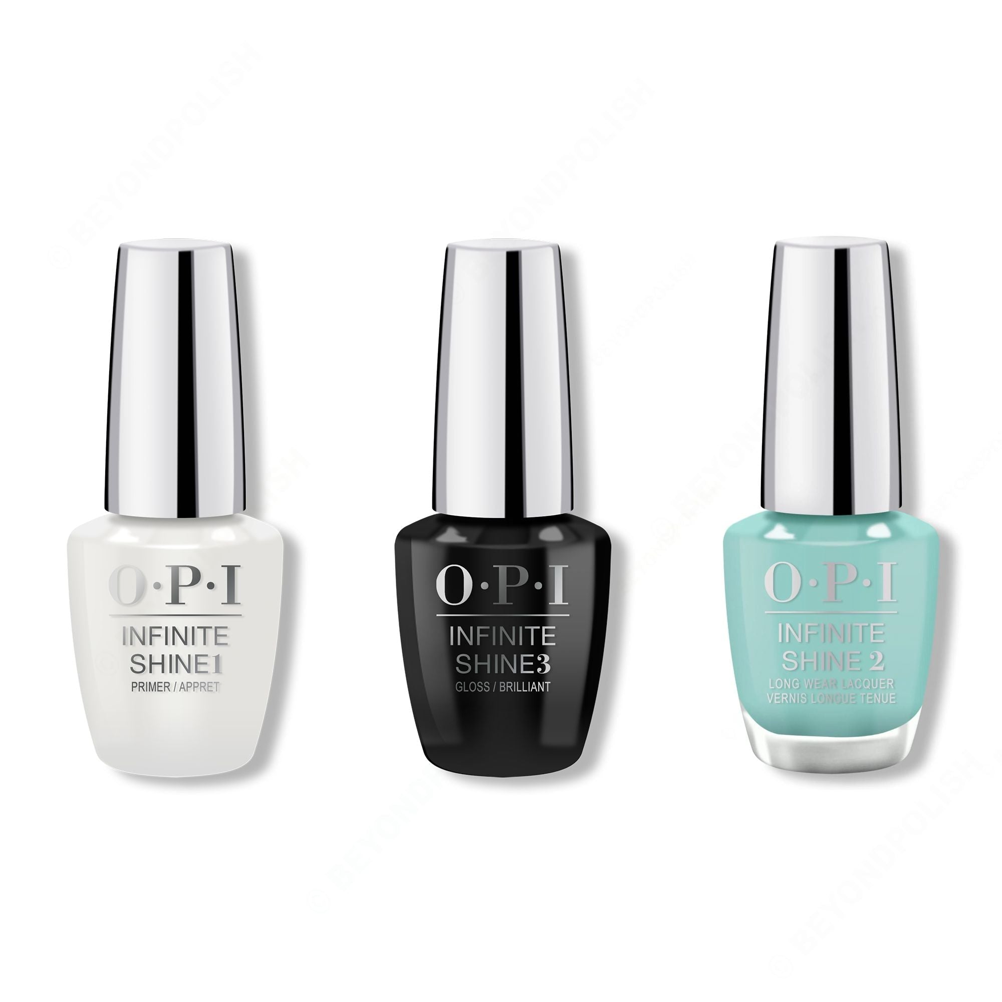OPI - Infinite Shine Combo - Base, Top & Closer Than You Might Belem 0.5 oz - Professional Care