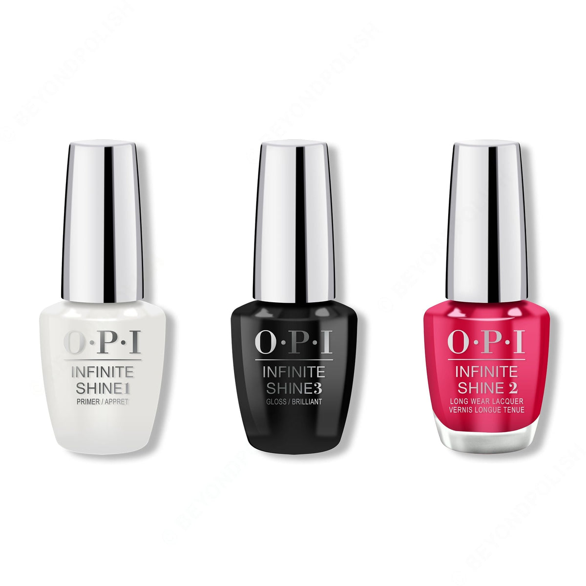 OPI - Infinite Shine Combo - Base, Top & Dutch Tulips - Professional Care