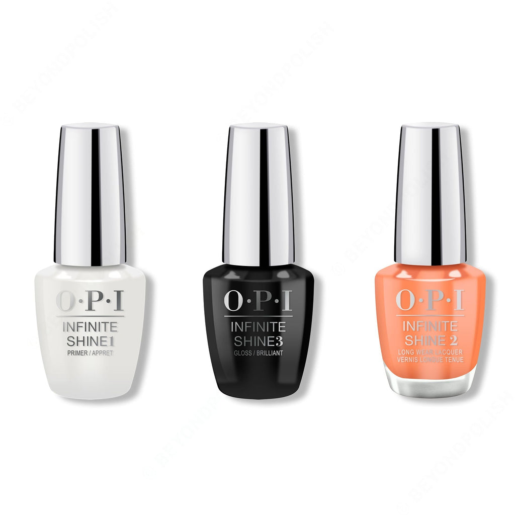 OPI - Infinite Shine Combo - Base, Top & Endurance Race To The Finish - Professional Care