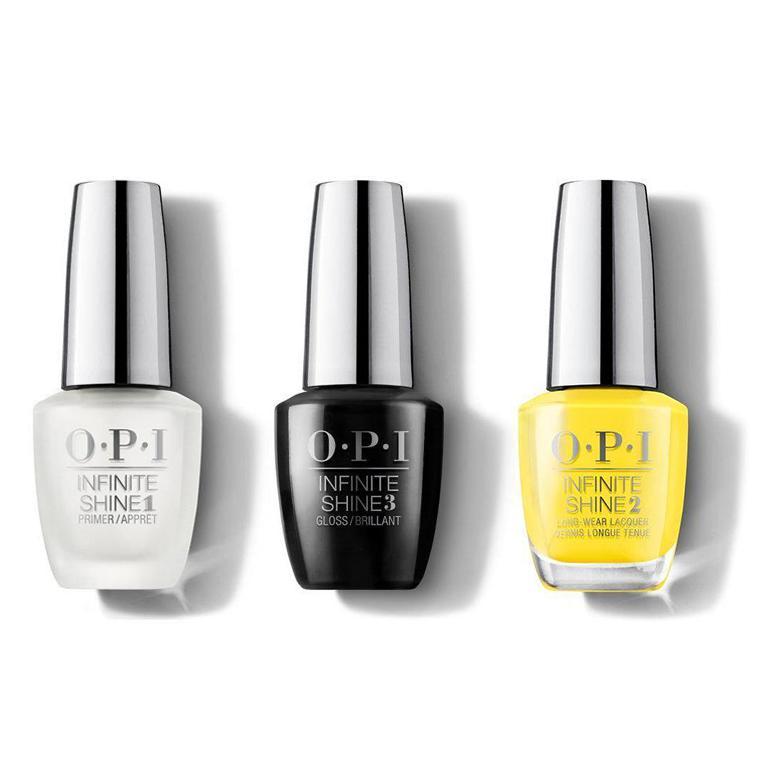 OPI - Infinite Shine Combo - Base, Top & Exotic Birds Do Not Tweet