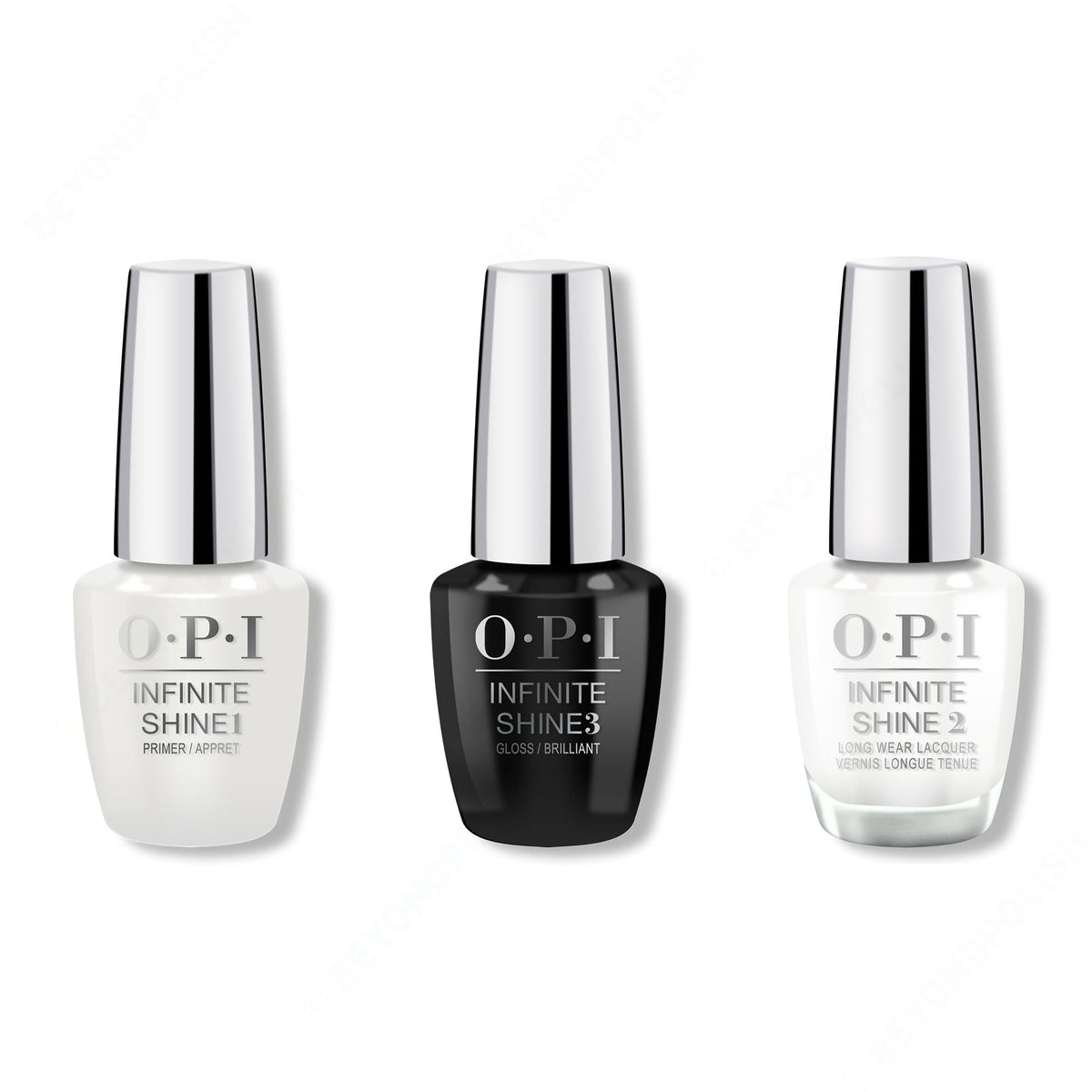 OPI - Infinite Shine Combo - Base, Top & Funny Bunny - Professional Care