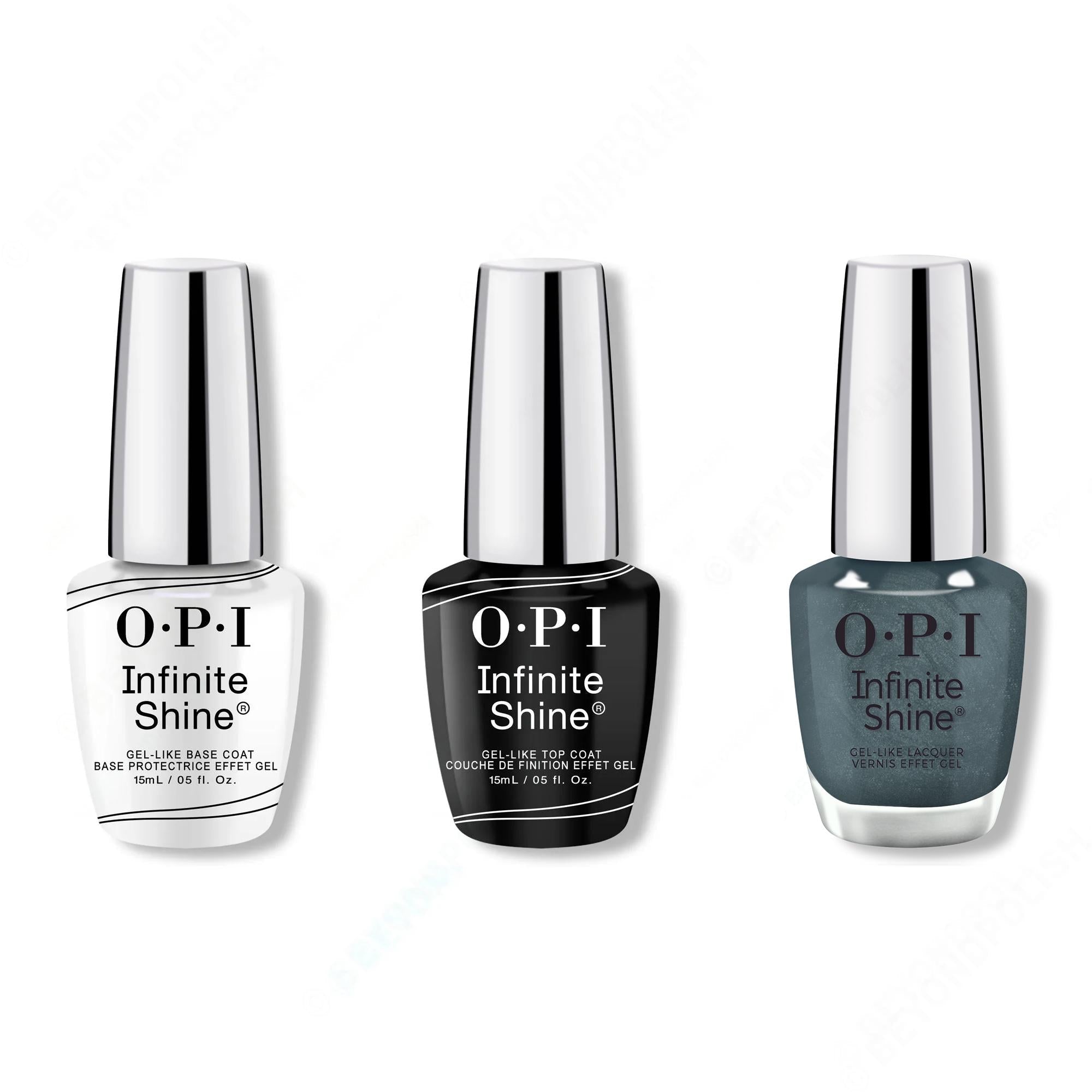 OPI - Infinite Shine Combo - Base, Top & Get in Platform-ation - Professional Care