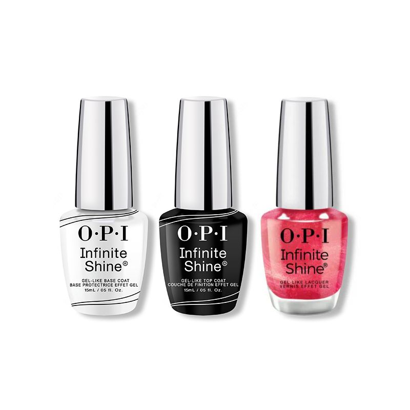 OPI - Infinite Shine Combo - Base, Top & Good Redputation - Professional Care