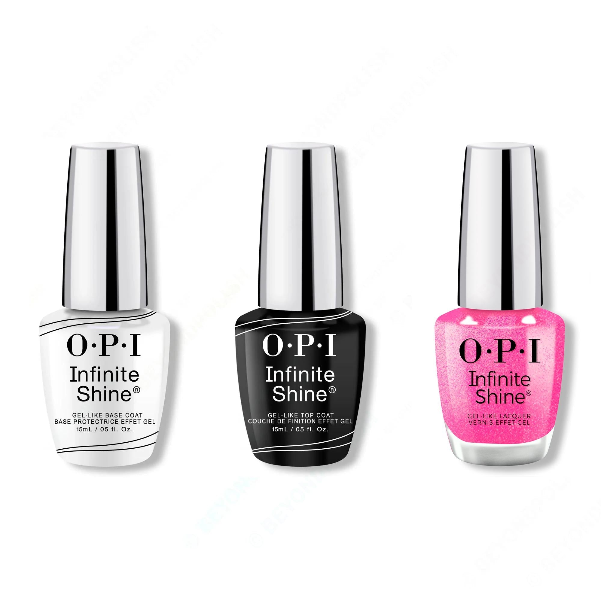 OPI - Infinite Shine Combo - Base, Top & I'm Not Really an Influencer - OPIcons Spring 2026