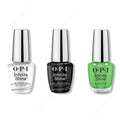 OPI - Infinite Shine Combo - Base, Top & Jelly Green with Envy - Professional Care