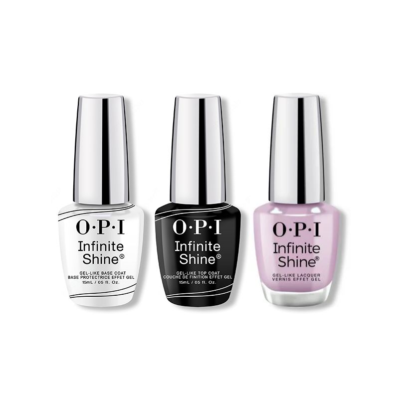 OPI - Infinite Shine Combo - Base, Top & Last Glam Standing - Professional Care