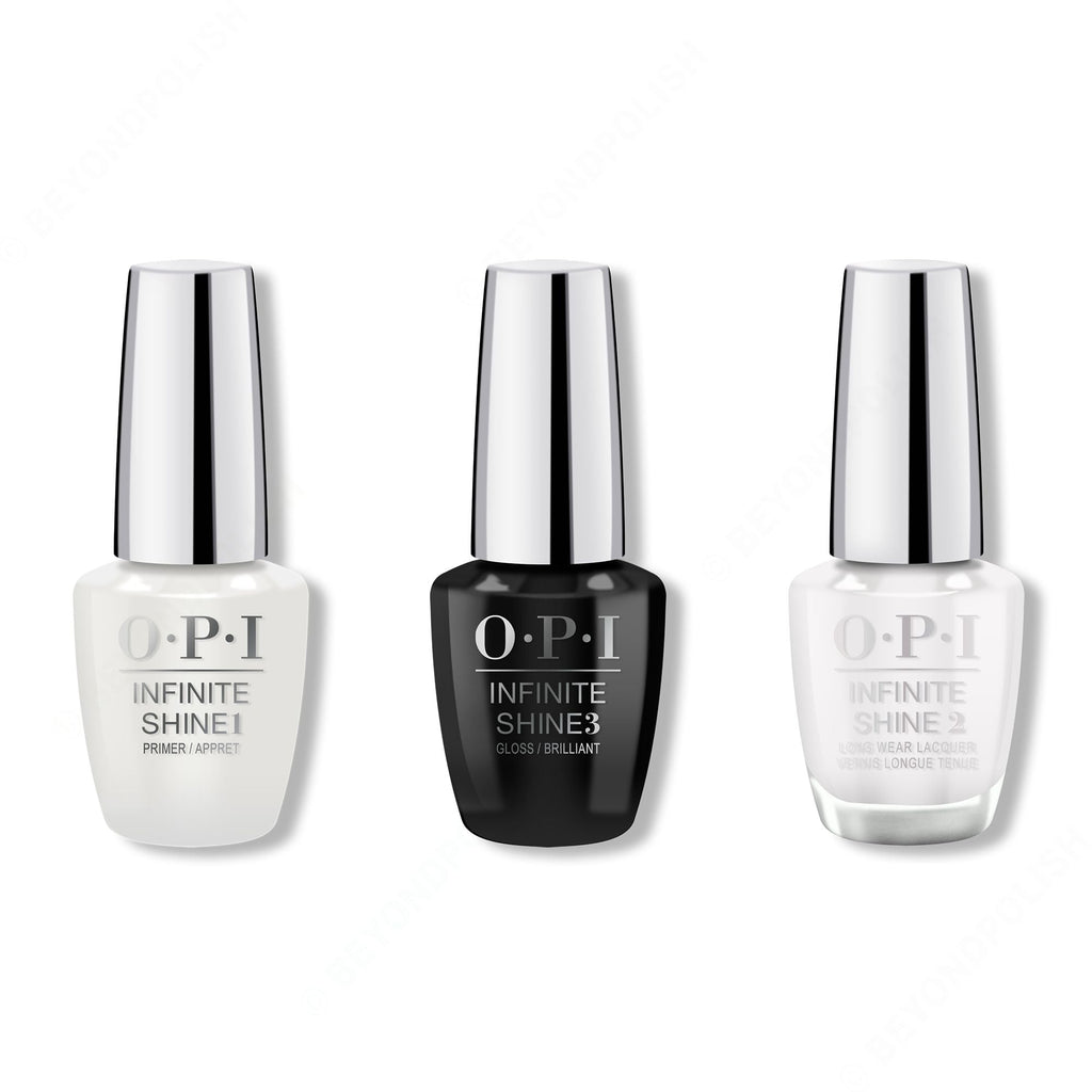 OPI - Infinite Shine Combo - Base, Top & Less is Norse - Professional Care