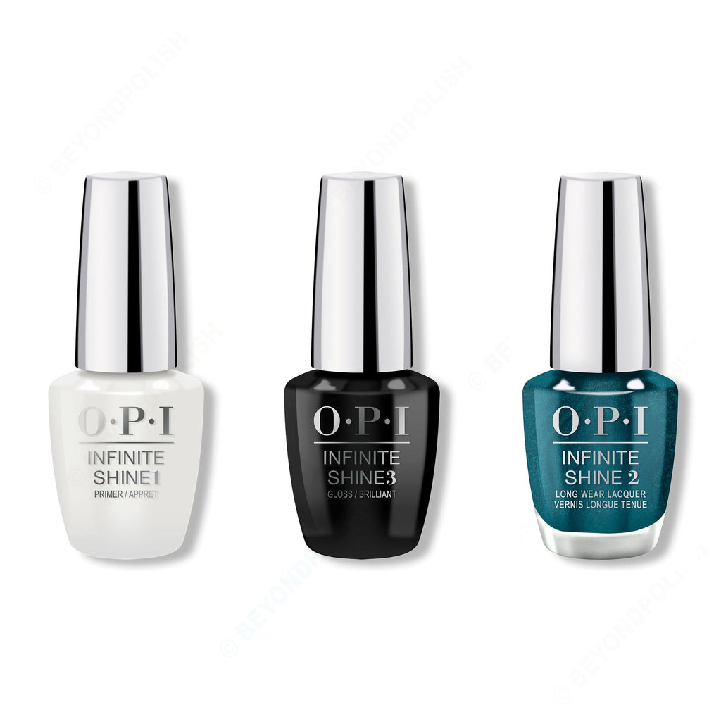 OPI - Infinite Shine Combo - Base, Top & Let's Scrooge - Professional Care