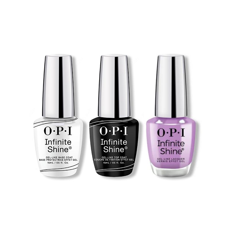 OPI - Infinite Shine Combo - Base, Top & Lush Hour - Professional Care