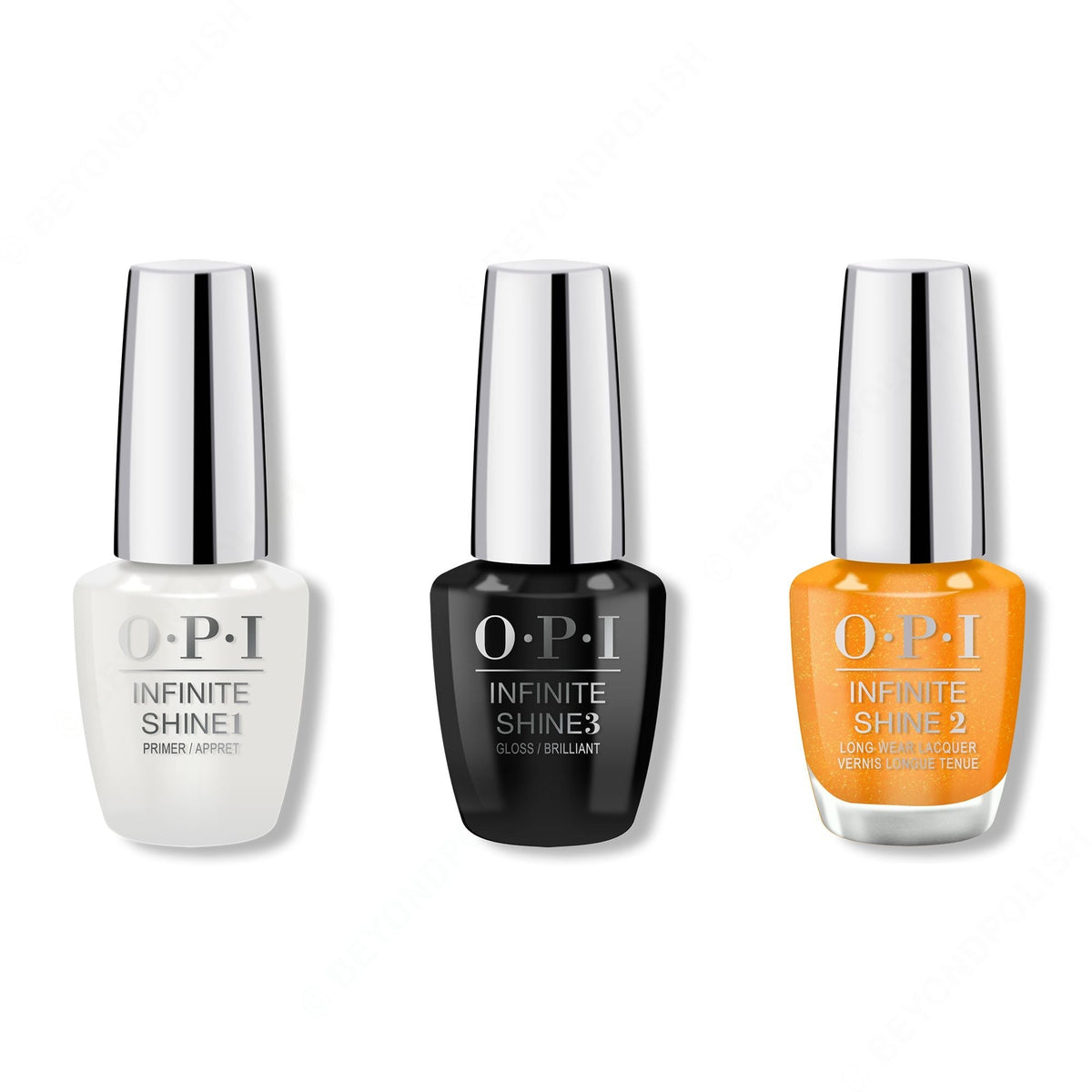 OPI - Infinite Shine Combo - Base, Top & Mango for It - Professional Care