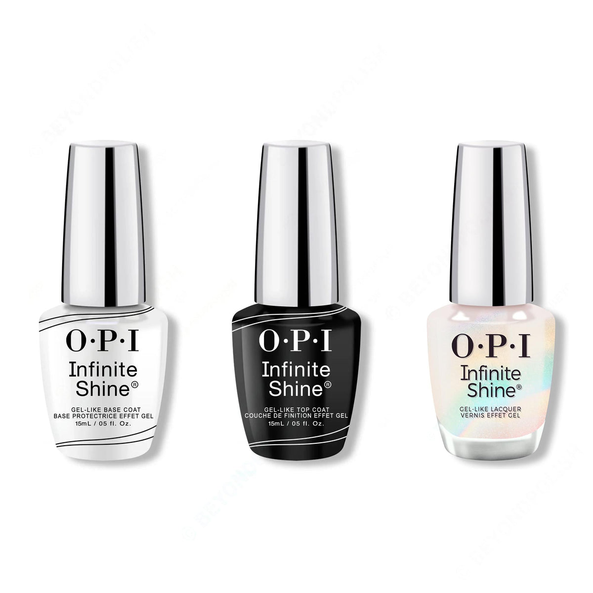 OPI - Infinite Shine Combo - Base, Top & MarshmelloOo So Sweet - Professional Care