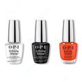OPI - Infinite Shine Combo - Base, Top & Mini Plaid Flirt