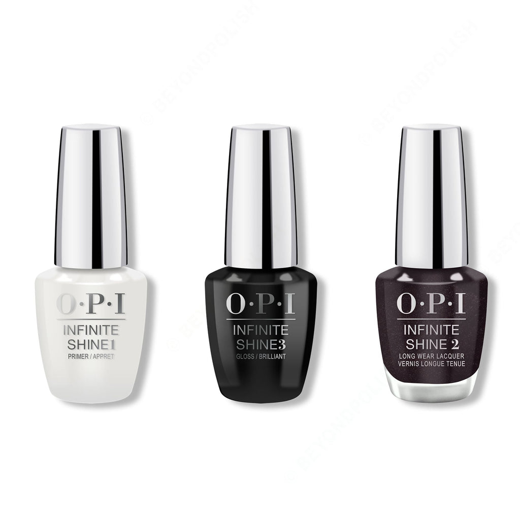 OPI - Infinite Shine Combo - Base, Top & My Private Jet - Professional Care
