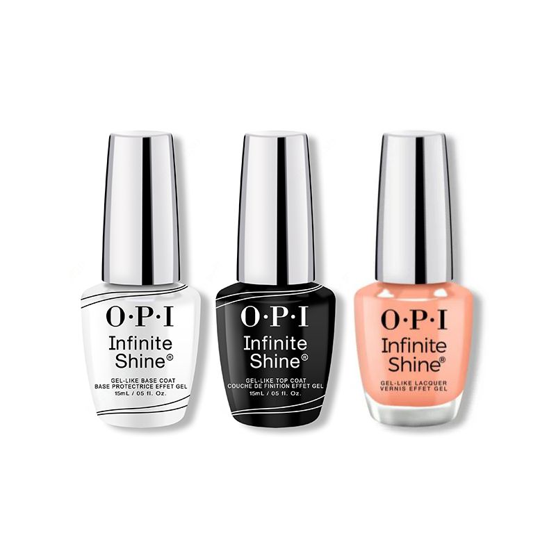 OPI - Infinite Shine Combo - Base, Top & On A Mission - Professional Care