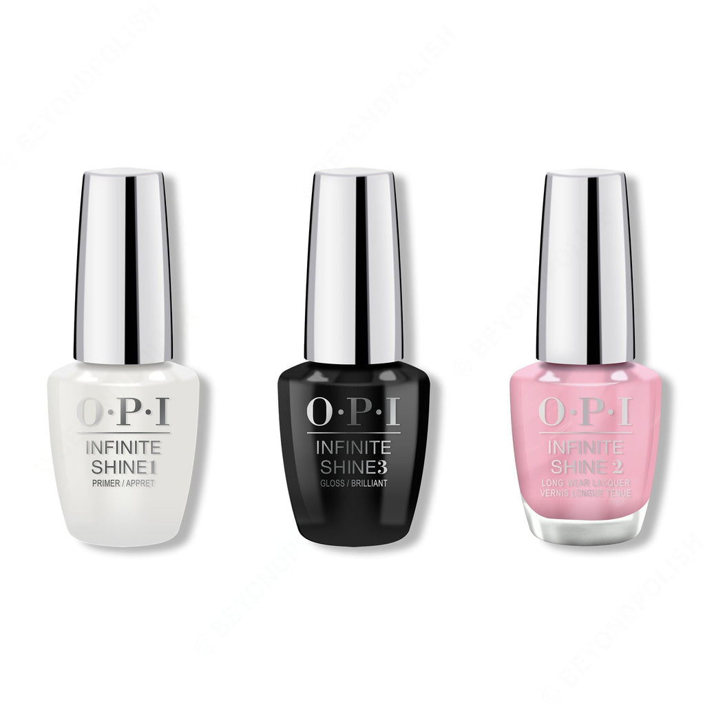 OPI - Infinite Shine Combo - Base, Top & (P)Ink on Canvas - Professional Care