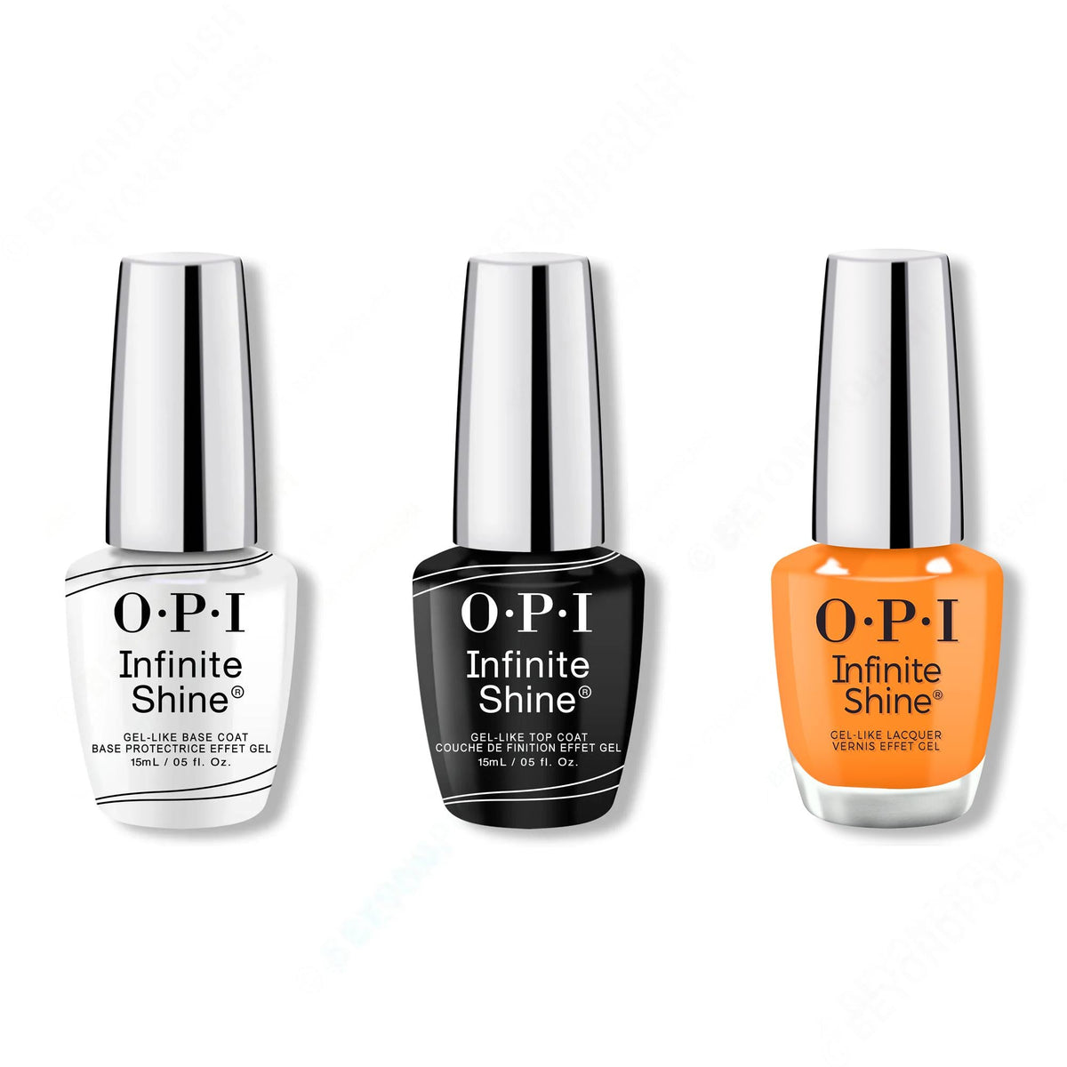 OPI - Infinite Shine Combo - Base, Top & Rollerbabe - Professional Care