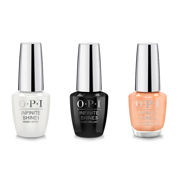 OPI - Infinite Shine Combo - Base, Top & Sanding In Stilettos - Professional Care