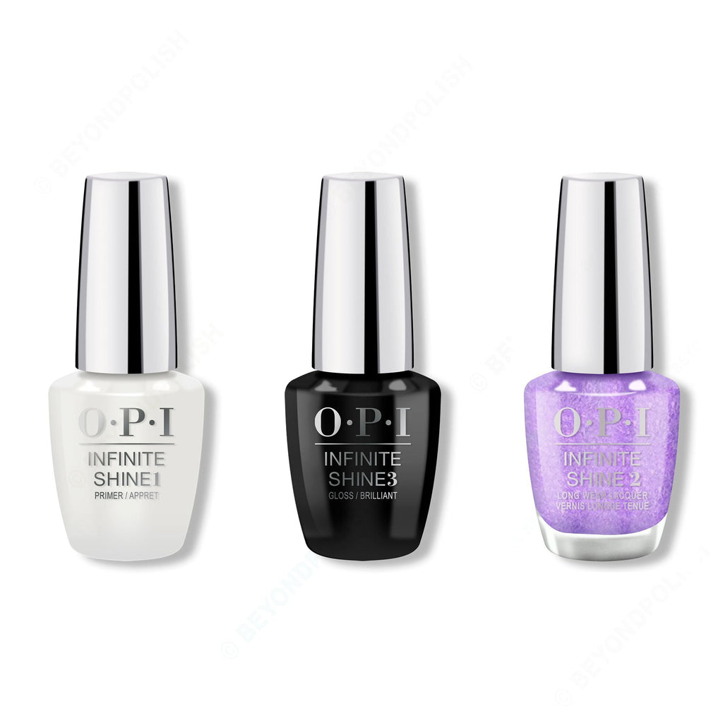 OPI - Infinite Shine Combo - Base, Top & Shaking My Sugarplums - Professional Care