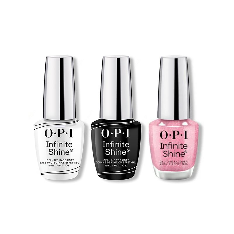 OPI - Infinite Shine Combo - Base, Top & Shined, Sealed, Delivered - Professional Care