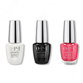 OPI - Infinite Shine Combo - Base, Top & Strawberry Margarita - Professional Care