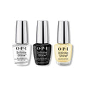 OPI - Infinite Shine Combo - Base, Top & This Chic Is Bananas - Professional Care