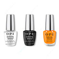 OPI - Infinite Shine Combo - Base, Top & Vogue Into the Sunset - Professional Care