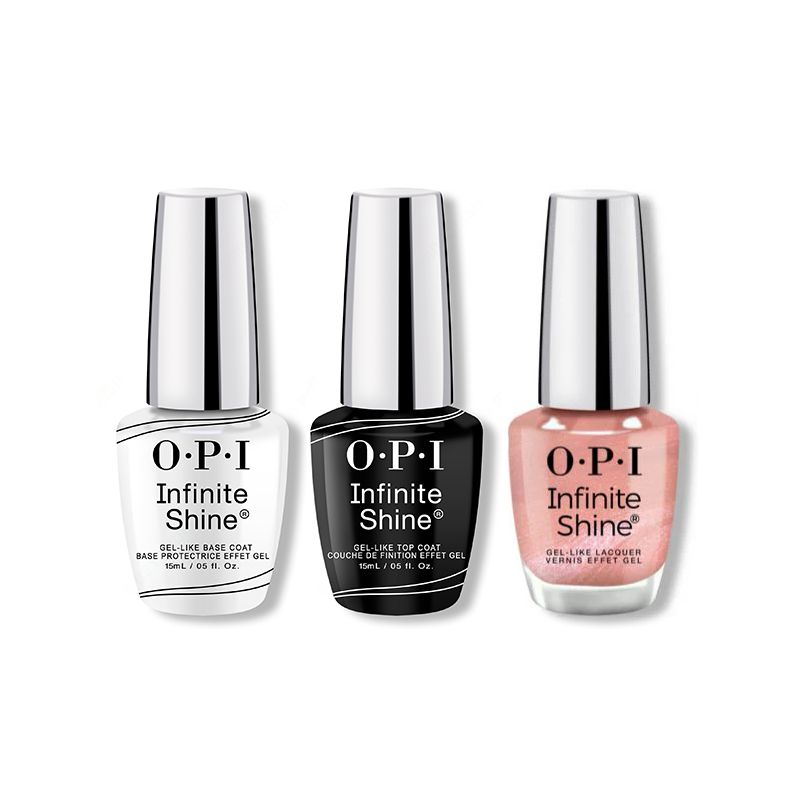 OPI - Infinite Shine Combo - Base, Top & Werkin' Shine To Five - Professional Care