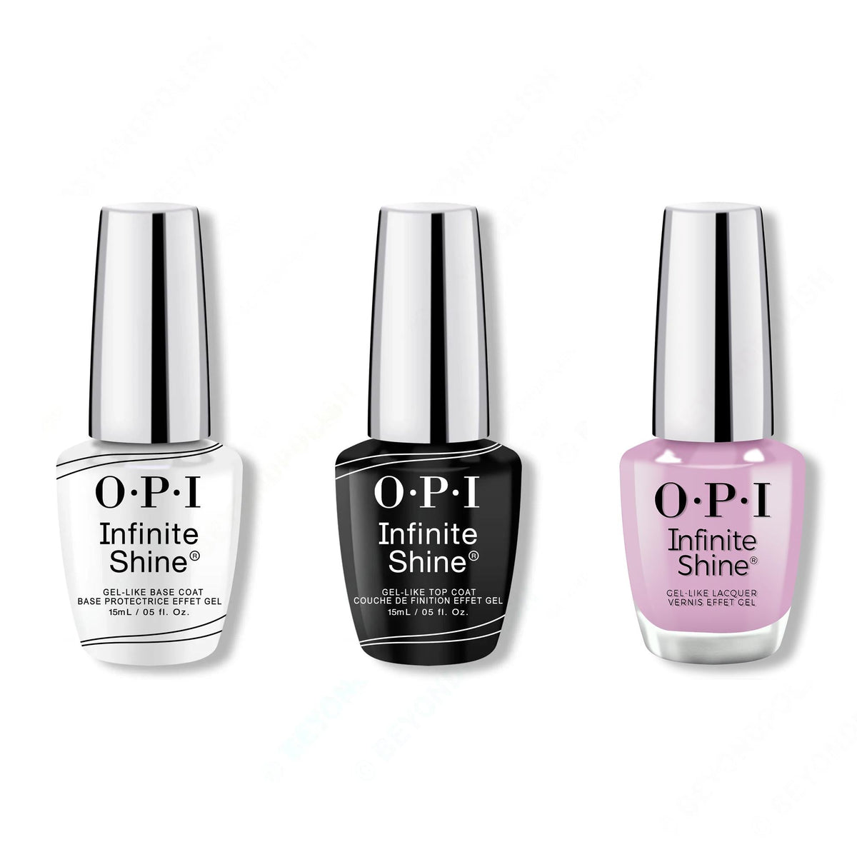 OPI - Infinite Shine Combo - Base, Top & What's Not to Lilac - OPIcons Spring 2026