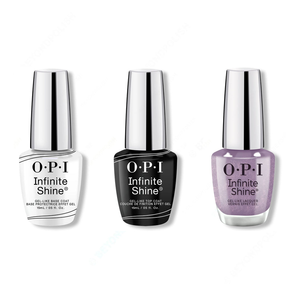 OPI - Infinite Shine Combo - Base, Top & Where Time Stuns Still - Professional Care