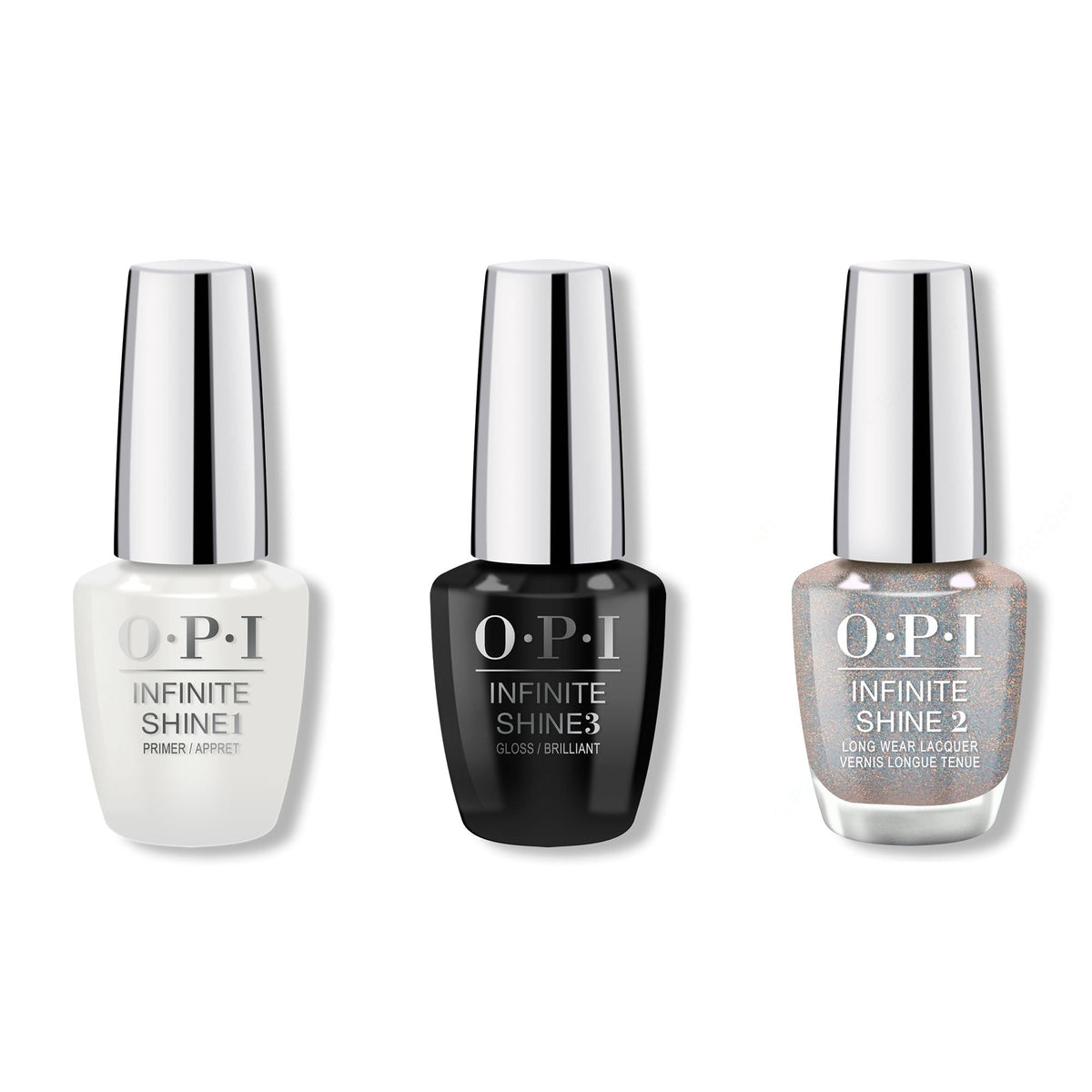 OPI - Infinite Shine Combo - Base, Top & Yay or Neigh - Professional Care
