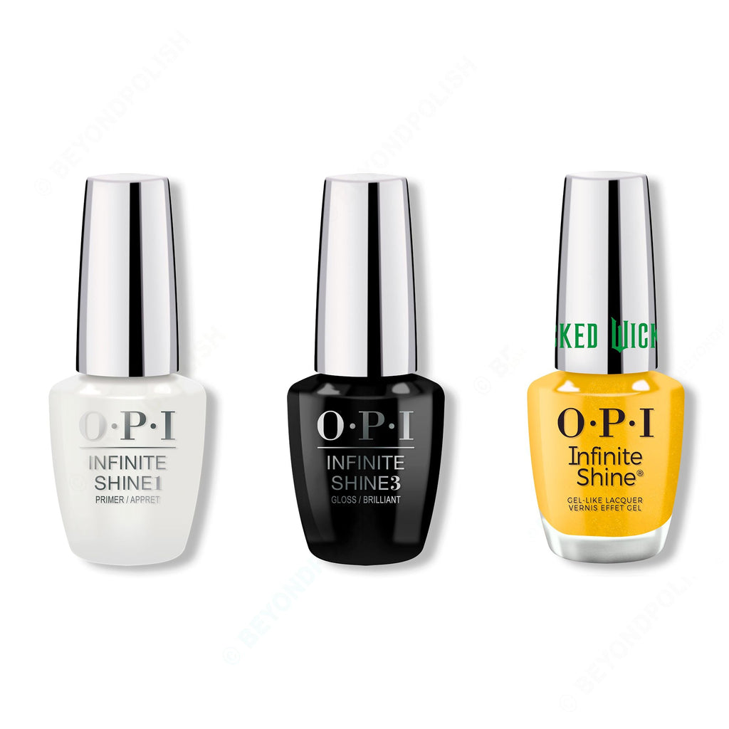 OPI - Infinite Shine Combo - Base, Top & Yellow Brick Road - Professional Care