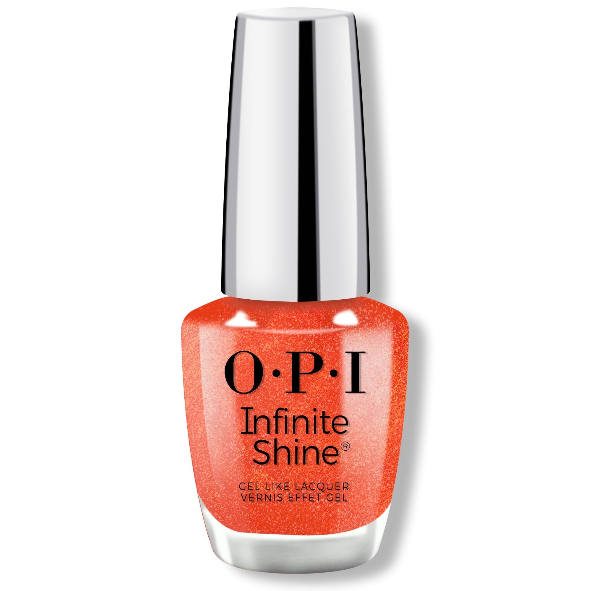 OPI Infinite Shine - Shock Em Orange - #202 - Professional Care