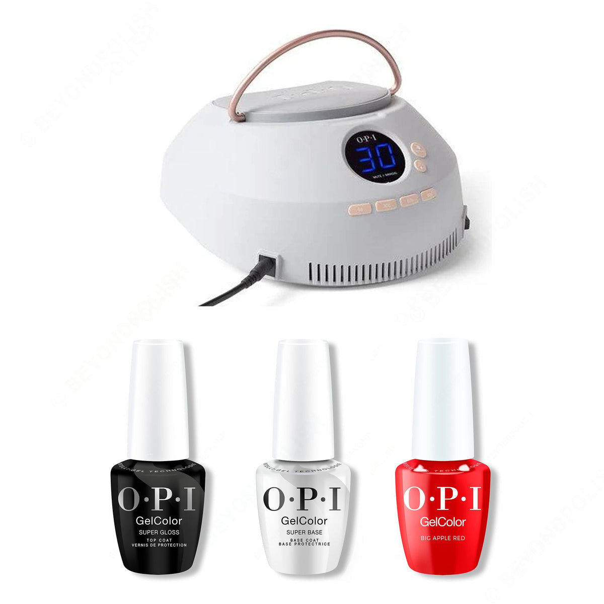 OPI - Intelli-Gel Basic Kit & Big Apple Red - Professional Care