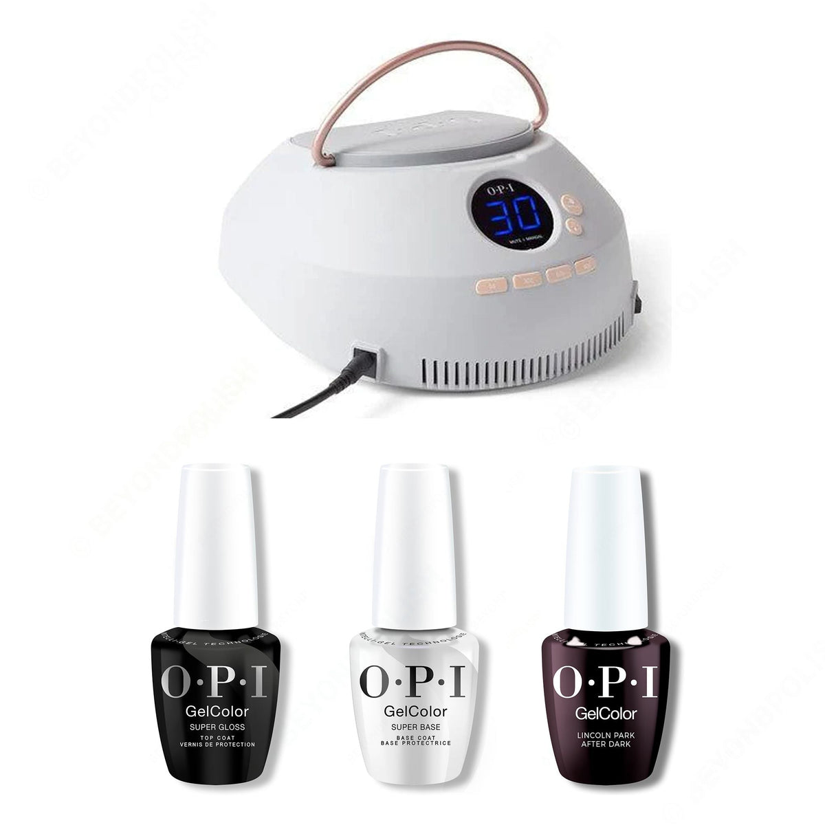 OPI - Intelli-Gel Basic Kit & Lincoln Park After Dark