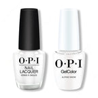 OPI - Intelli-Gel & Lacquer Combo - Alpine Snow - Professional Care