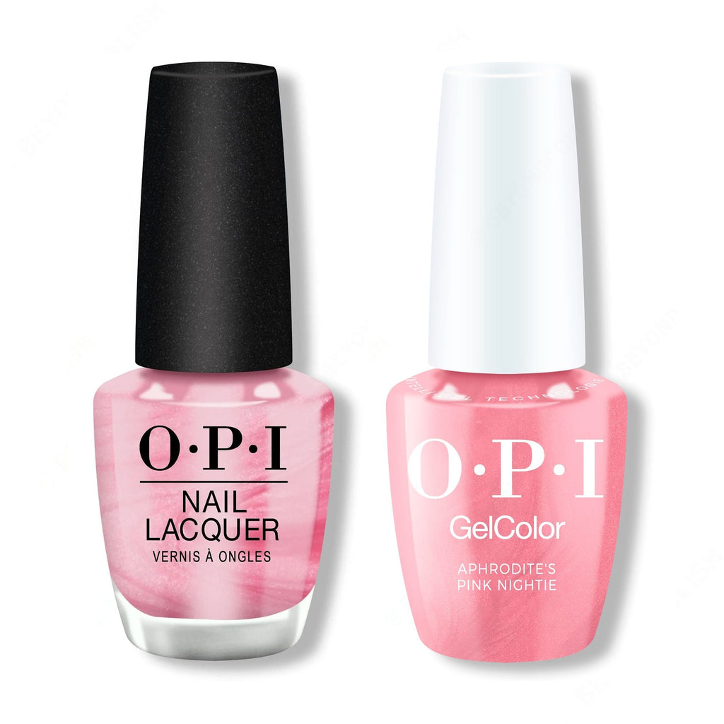OPI - Intelli-Gel & Lacquer Combo - Aphrodite's Pink Nightie - Professional Care