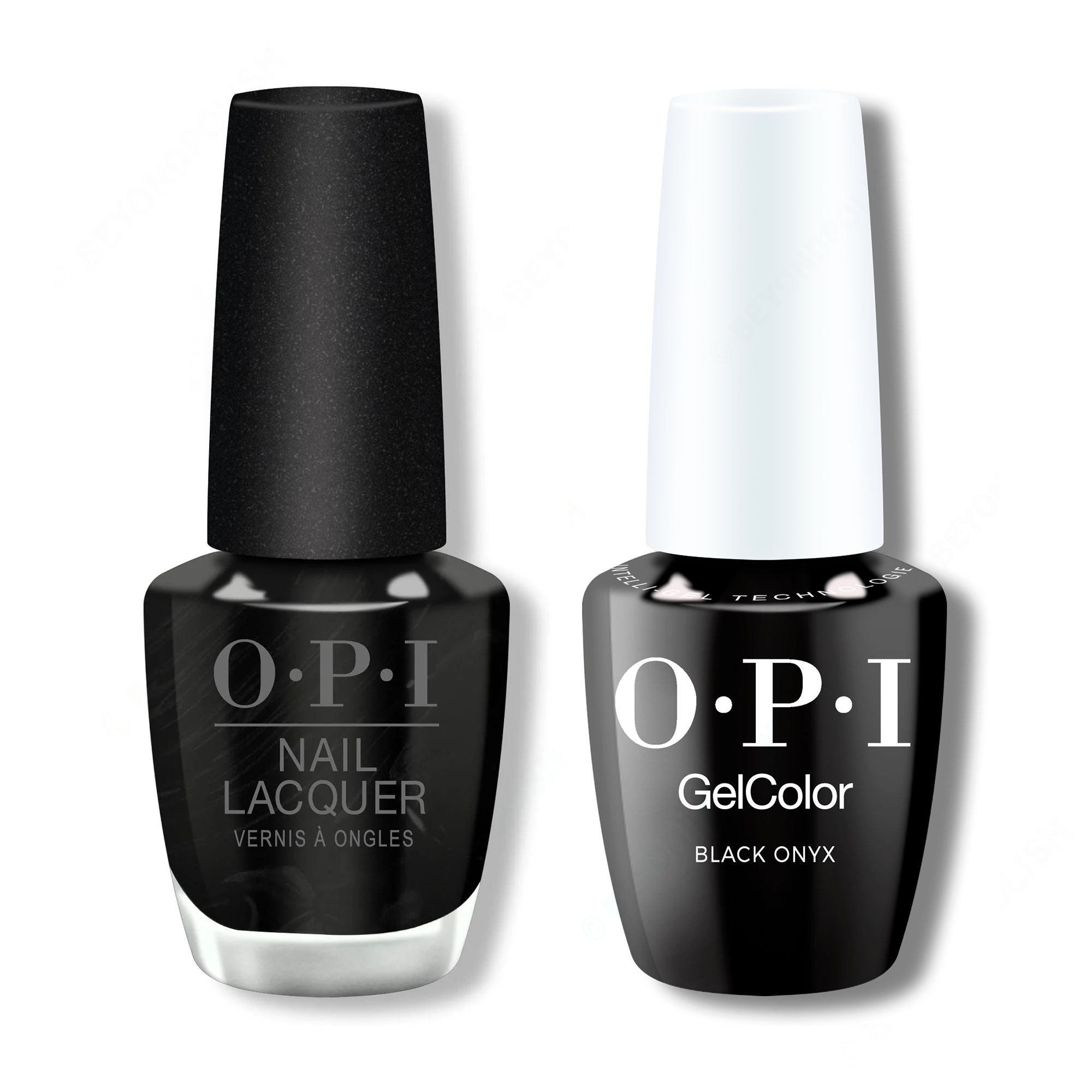 OPI - Intelli-Gel & Lacquer Combo - Black Onyx - Professional Care