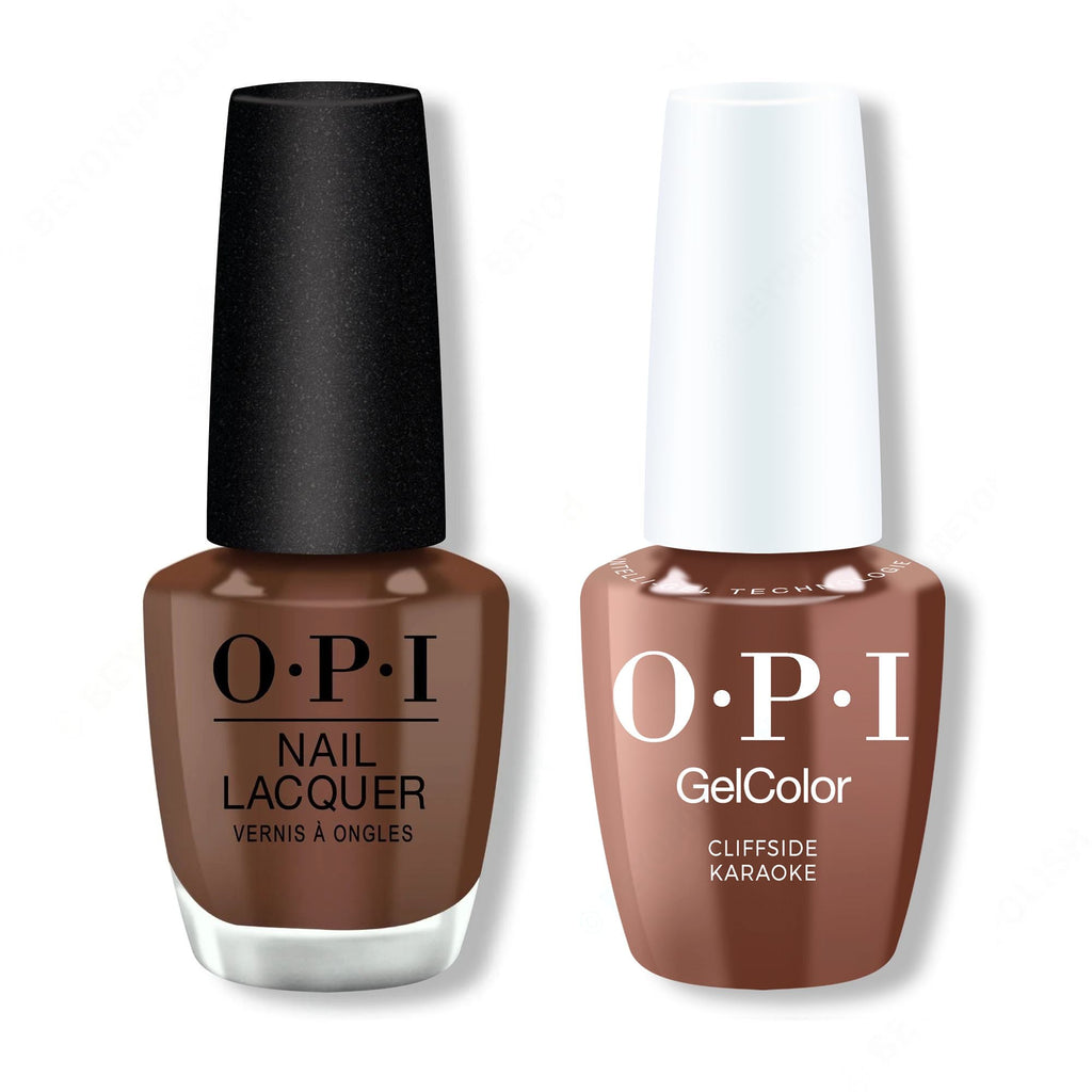 OPI - Intelli-Gel & Lacquer Combo - Cliffside Karaoke