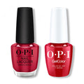 OPI - Intelli-Gel & Lacquer Combo - Color So Hot It Berns - Professional Care