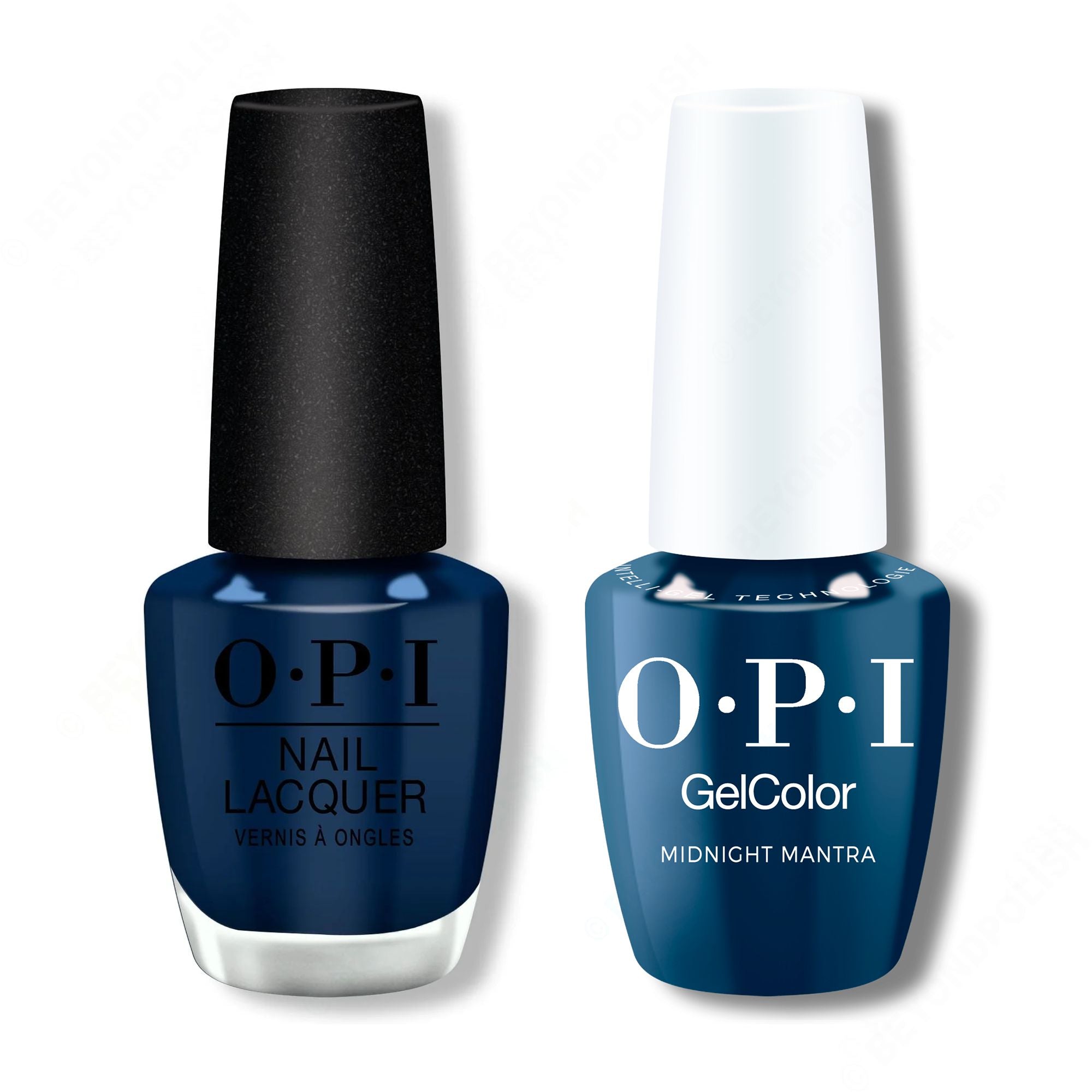 OPI - Intelli-Gel & Lacquer Combo - Midnight Mantra - Professional Care